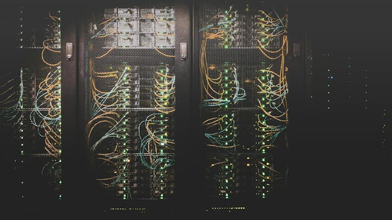 Server infrastructure and network cabling in a data center