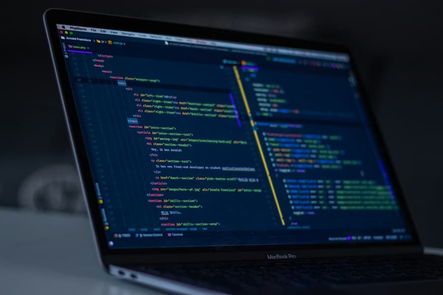 Source code on a developer workstation illustrating security tooling